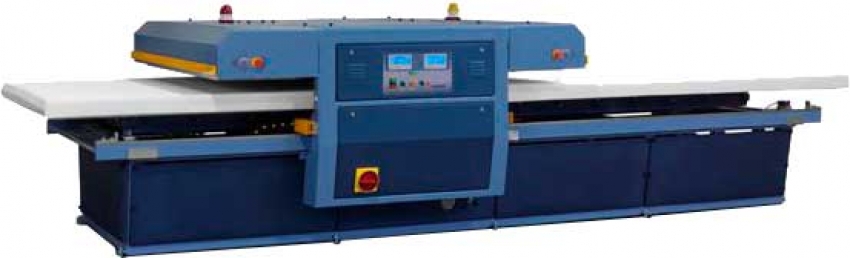machine presse à chaud textile grand format